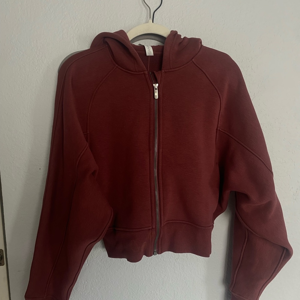 lululemon athletica thick fleece zip hoodie